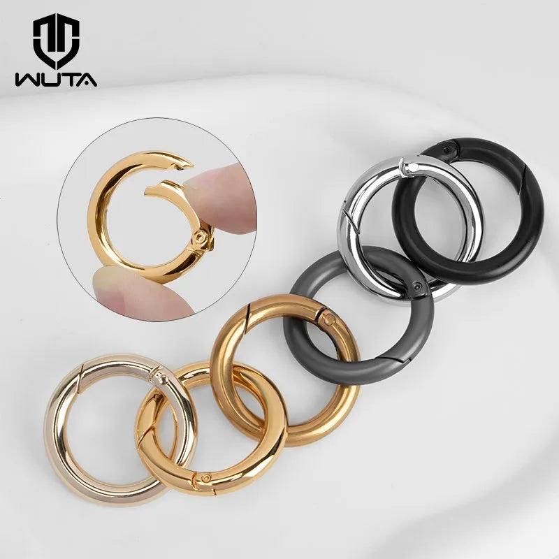 O Ring Carabiner Keychain Fob Connector Snap Hook Clip for Bags | WUTA
