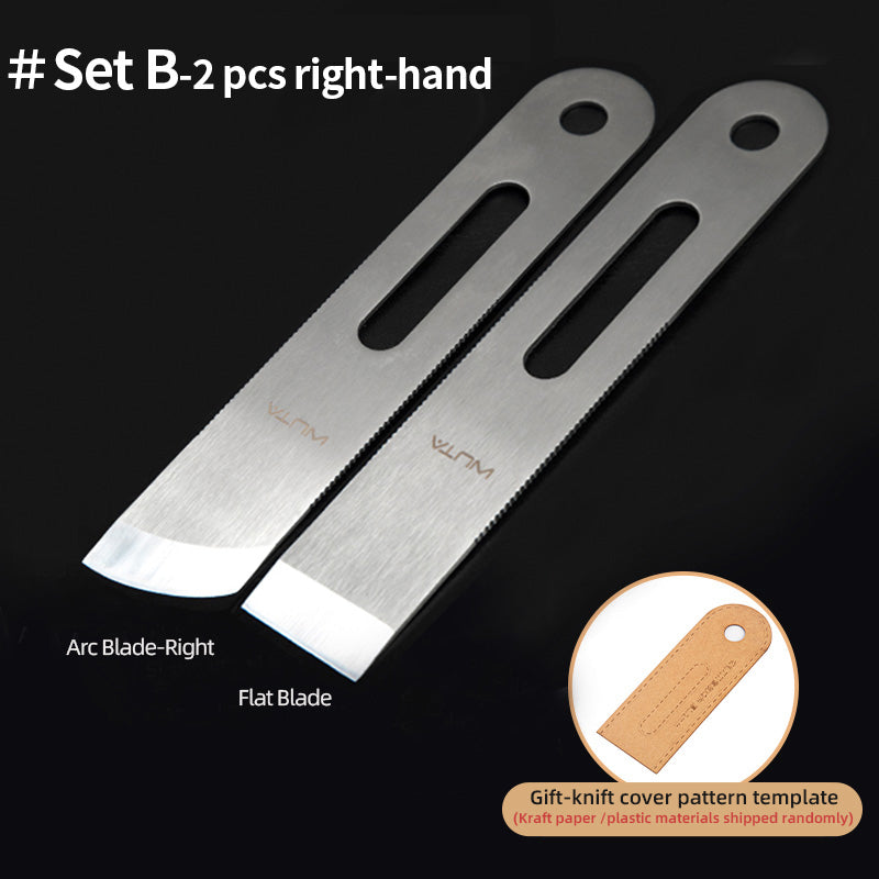 WUTA Leather Thinning Knife Skiving Tools Professional Design DIY Craft Cutting Sharp Leathercraft Cutting
