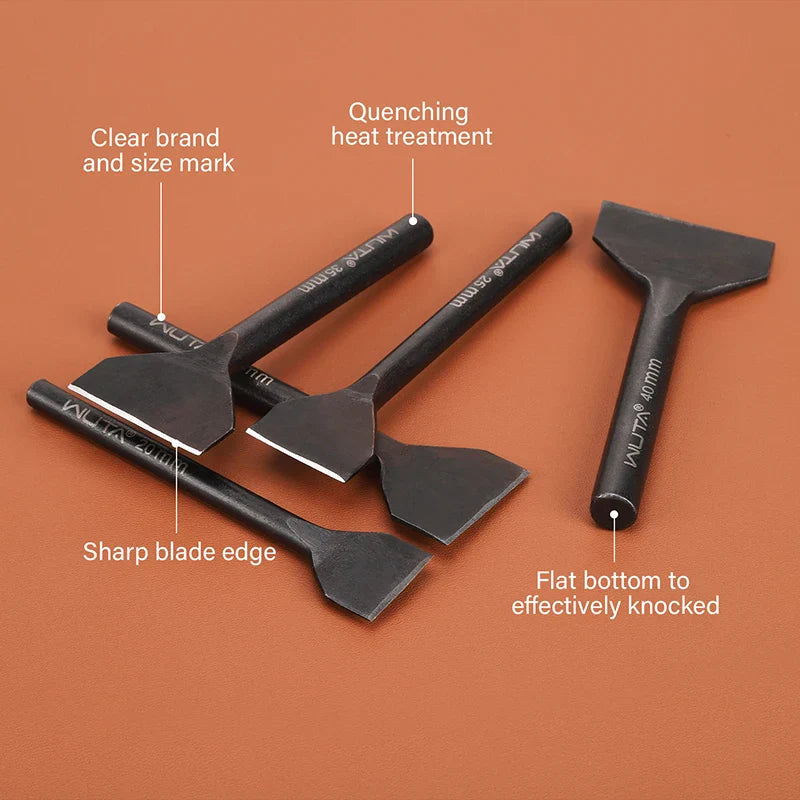 Leather Slotted Punch Tools Sharp Straight Slot Cutter DIY Leather Craft Tools | WUTA
