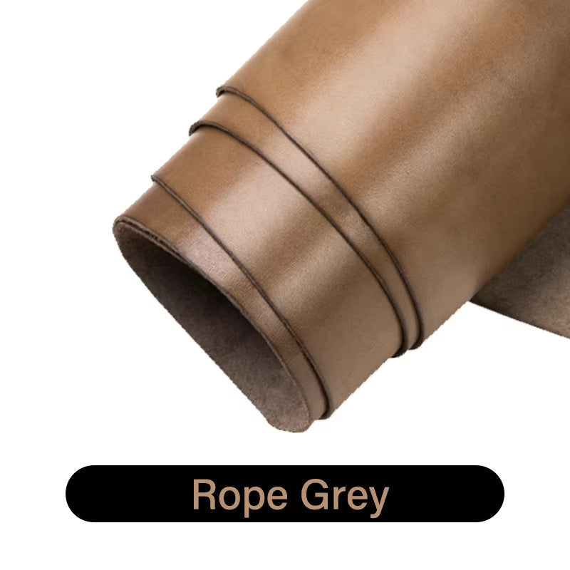 1 Square Feet Irregular Top Quality New Waxed Bull Vegetable Tanned Leather | WUTA