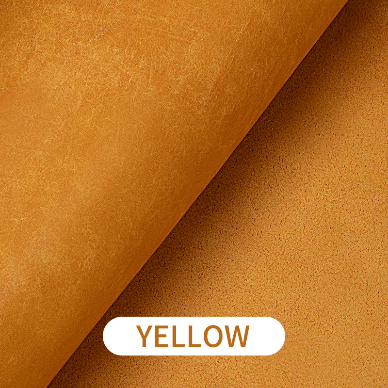 1/3/5 Sq.ft Vintage Frosted Vegetable tanned Cowhide Leather First Layer Genuine Leather | WUTA