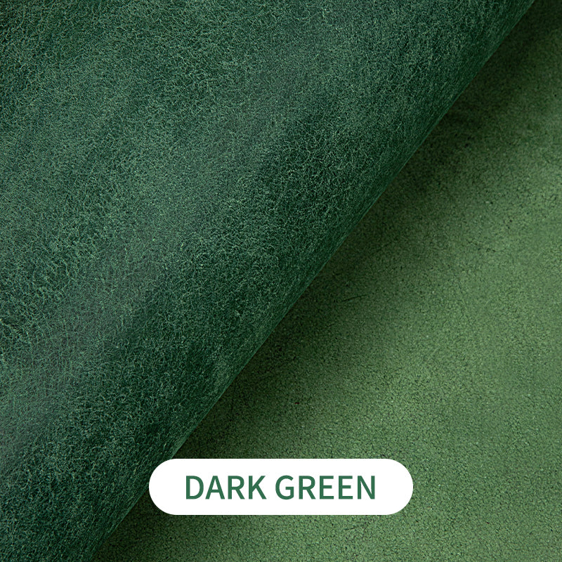 1/3/5 Sq.ft Vintage Frosted Vegetable tanned Cowhide Leather First Layer Genuine Leather | WUTA