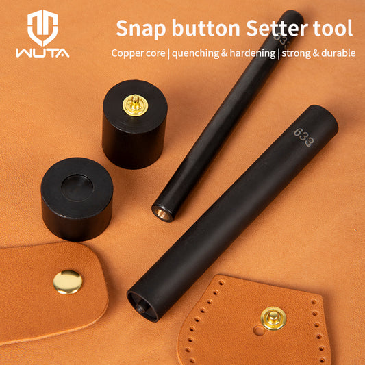 Snap Button Setter Installation Mold Die Tools Fastener Fixing Tool Kit 8/10/12.5/15mm Available | WUTA