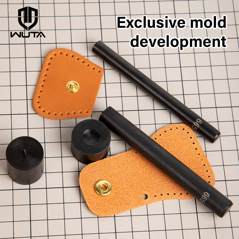 Snap Button Setter Installation Mold Die Tools Fastener Fixing Tool Kit 8/10/12.5/15mm Available | WUTA
