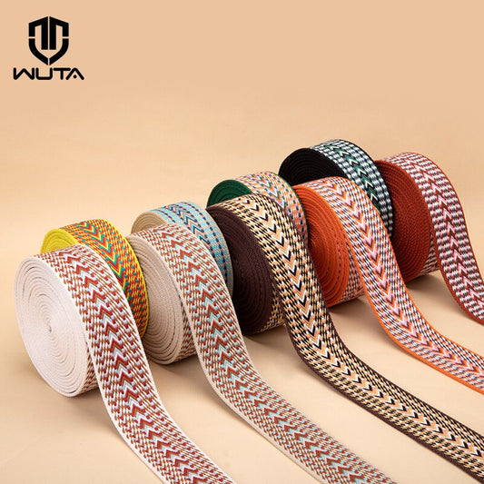 Webbing Strap Canvas Webbing Thick Cotton DIY Craft Belt Strap Accessories 5 Meter 25/50mm | WUTA