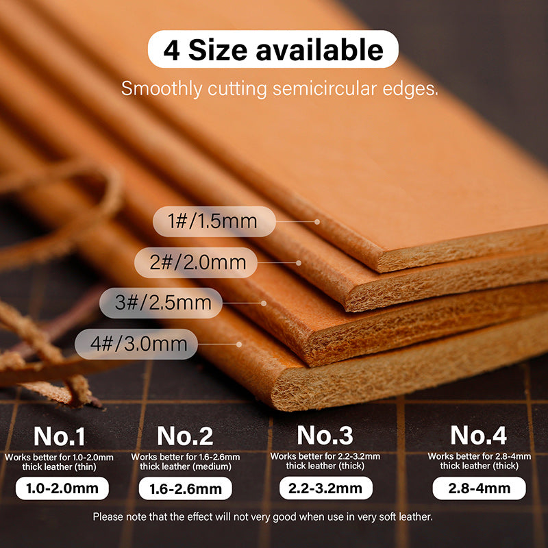 Sharp Leather Edge Skiving/Polishing Leather Tools | WUTA
