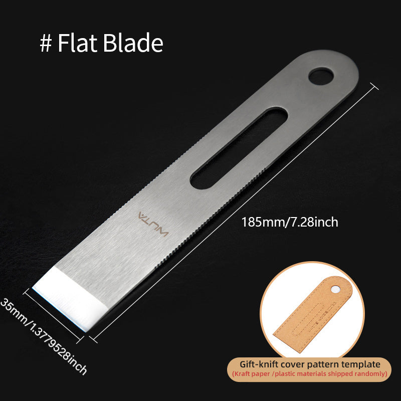 WUTA Leather Thinning Knife Skiving Tools Professional Design DIY Craft Cutting Sharp Leathercraft Cutting