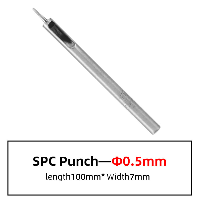 SPC Round Hole Punch Alloy Tool Steel 0.5-30mm | WUTA