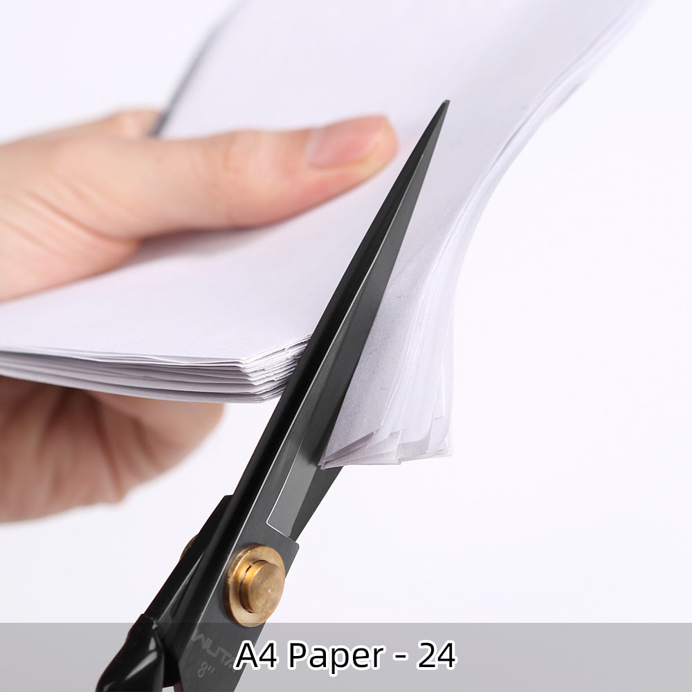 Professional Metal Scissors Sharpness Cutting Leather | WUTA
