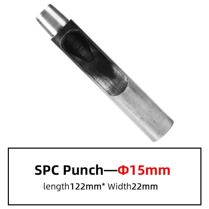 SPC Round Hole Punch Alloy Tool Steel 0.5-30mm | WUTA