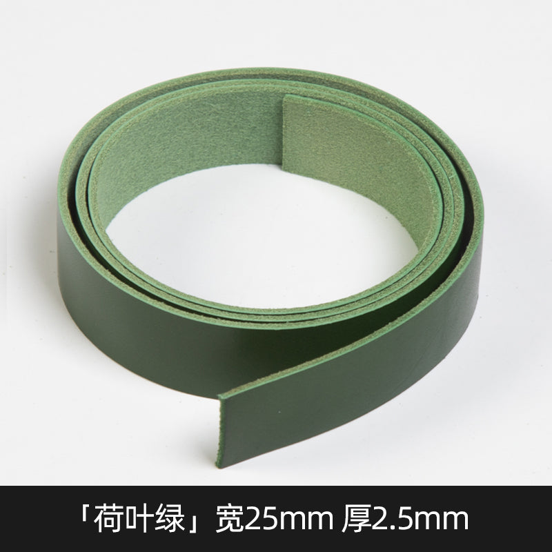 5/20/25/30mm Width Vegetable Tanned Leather Shoulder Strap | WUTA