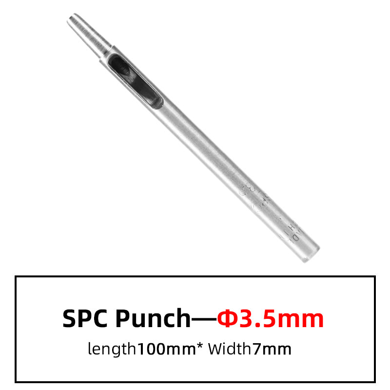 SPC Round Hole Punch Alloy Tool Steel 0.5-30mm | WUTA