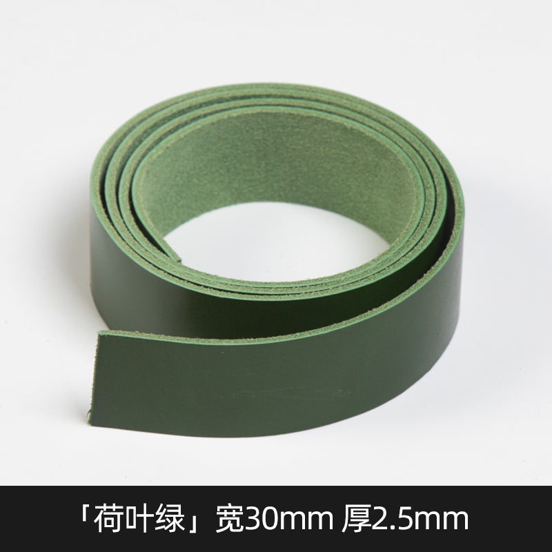 5/20/25/30mm Width Vegetable Tanned Leather Shoulder Strap | WUTA