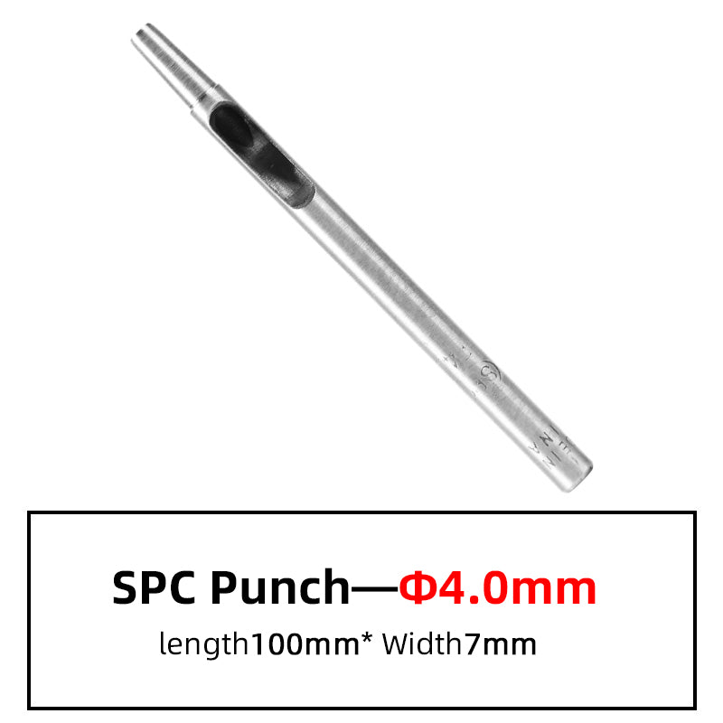 SPC Round Hole Punch Alloy Tool Steel 0.5-30mm | WUTA