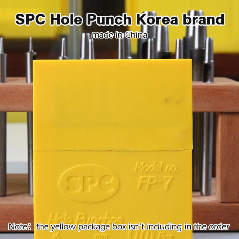 SPC Round Hole Punch Alloy Tool Steel 0.5-30mm | WUTA