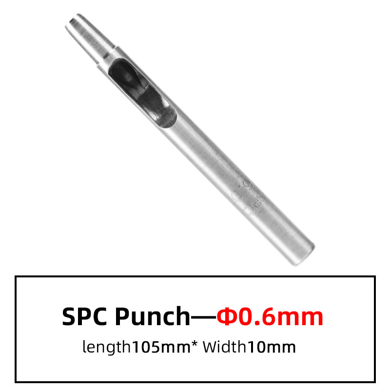 SPC Round Hole Punch Alloy Tool Steel 0.5-30mm | WUTA