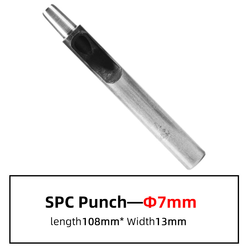 SPC Round Hole Punch Alloy Tool Steel 0.5-30mm | WUTA