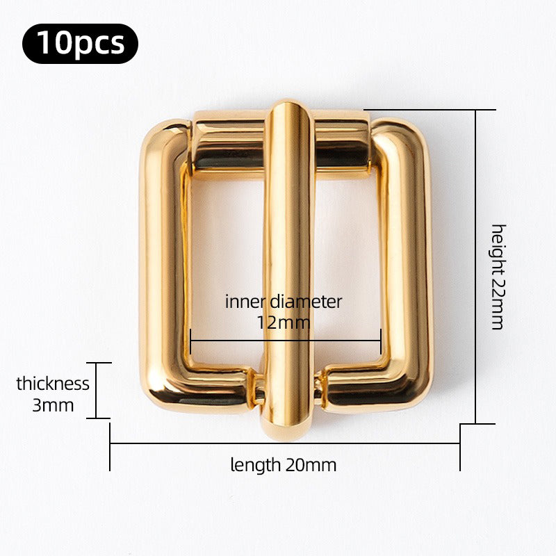 D Tail Hook Buckle and Metal Roller Pin Buckle DIY Accessories for LV Bag | WUTA