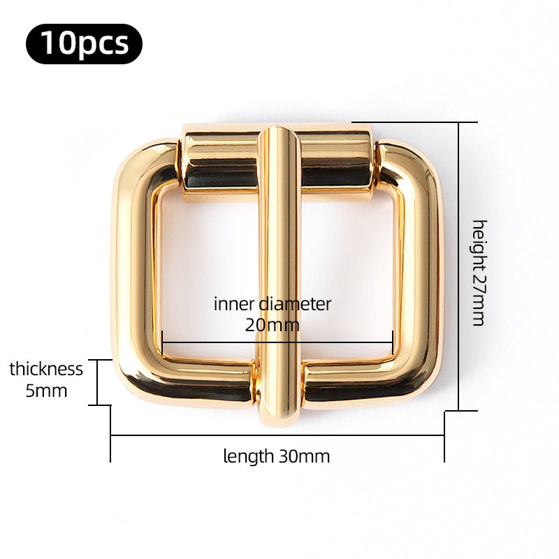 D Tail Hook Buckle and Metal Roller Pin Buckle DIY Accessories for LV Bag | WUTA