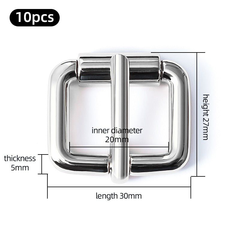 D Tail Hook Buckle and Metal Roller Pin Buckle DIY Accessories for LV Bag | WUTA