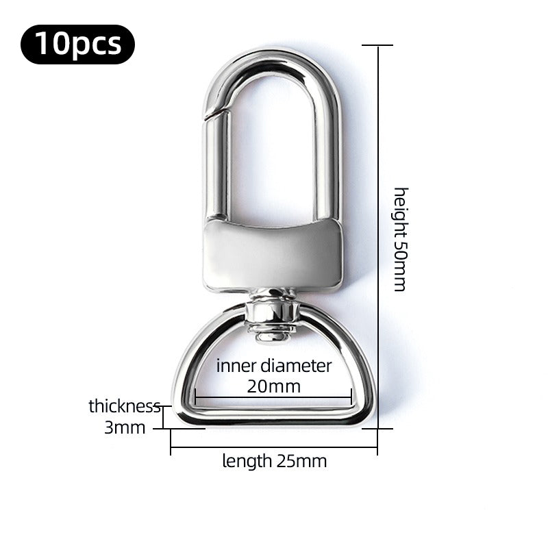 D Tail Hook Buckle and Metal Roller Pin Buckle DIY Accessories for LV Bag | WUTA