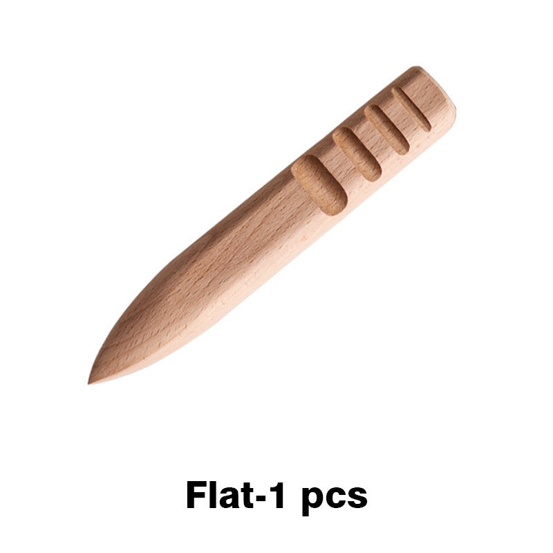 WUTA NEW1pcsウッドレザーエッジバーニッシャーレザークラフトエッジスリッカーポリッシュ研削工具スムーズグルーブ3タイプあり