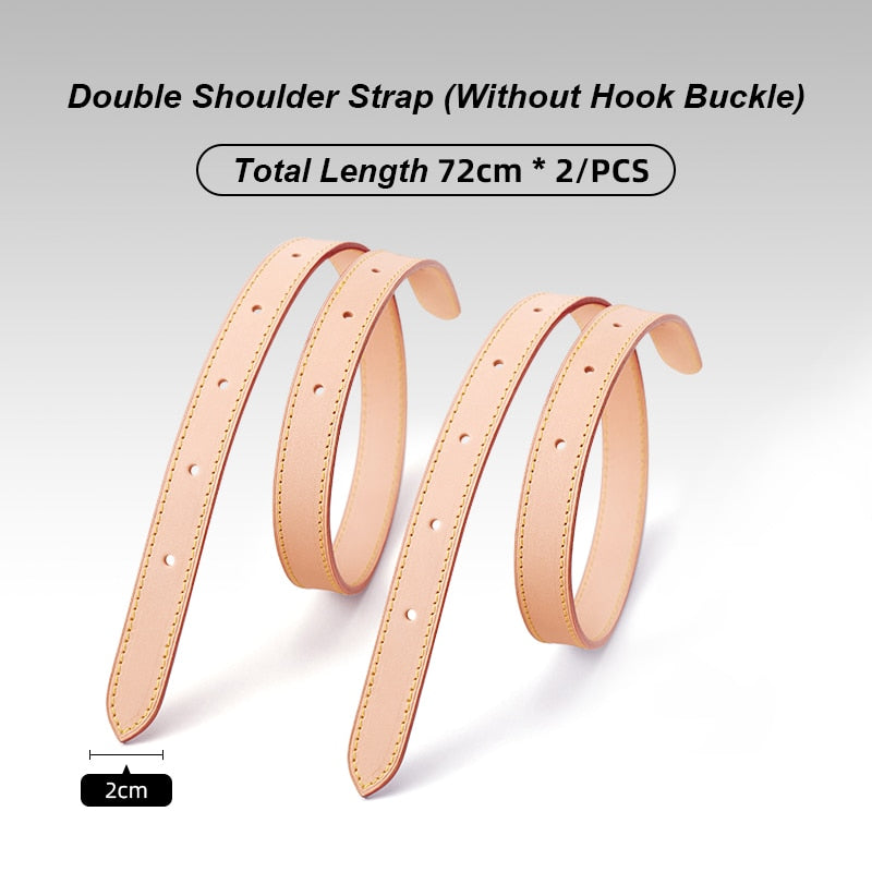Genuine Leather Bag Strap Brand Luxury Adjustable Shoulder | WUTA