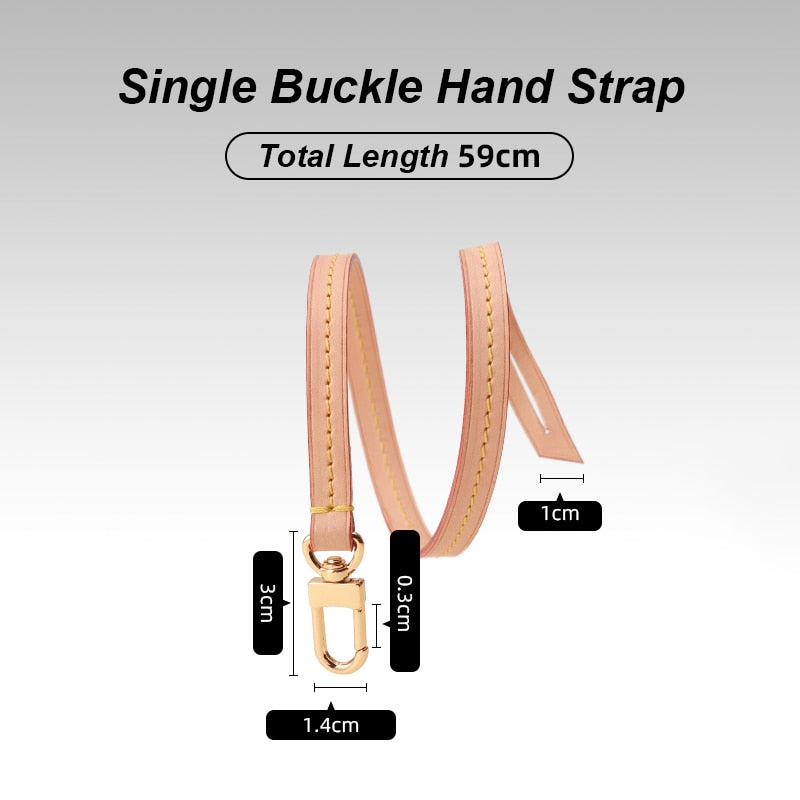 Genuine Leather Bag Strap Brand Luxury Adjustable Shoulder | WUTA