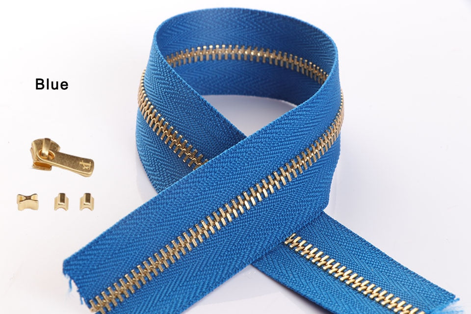 2sets #3/#5 50cm YKK Zipper with Excella Zipper Puller | WUTA