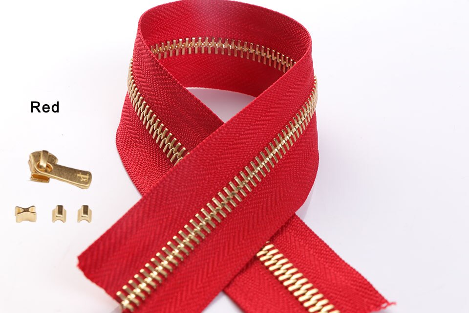 2sets #3/#5 50cm YKK Zipper with Excella Zipper Puller | WUTA