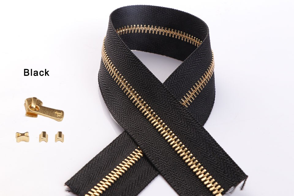 2sets #3/#5 50cm YKK Zipper with Excella Zipper Puller | WUTA