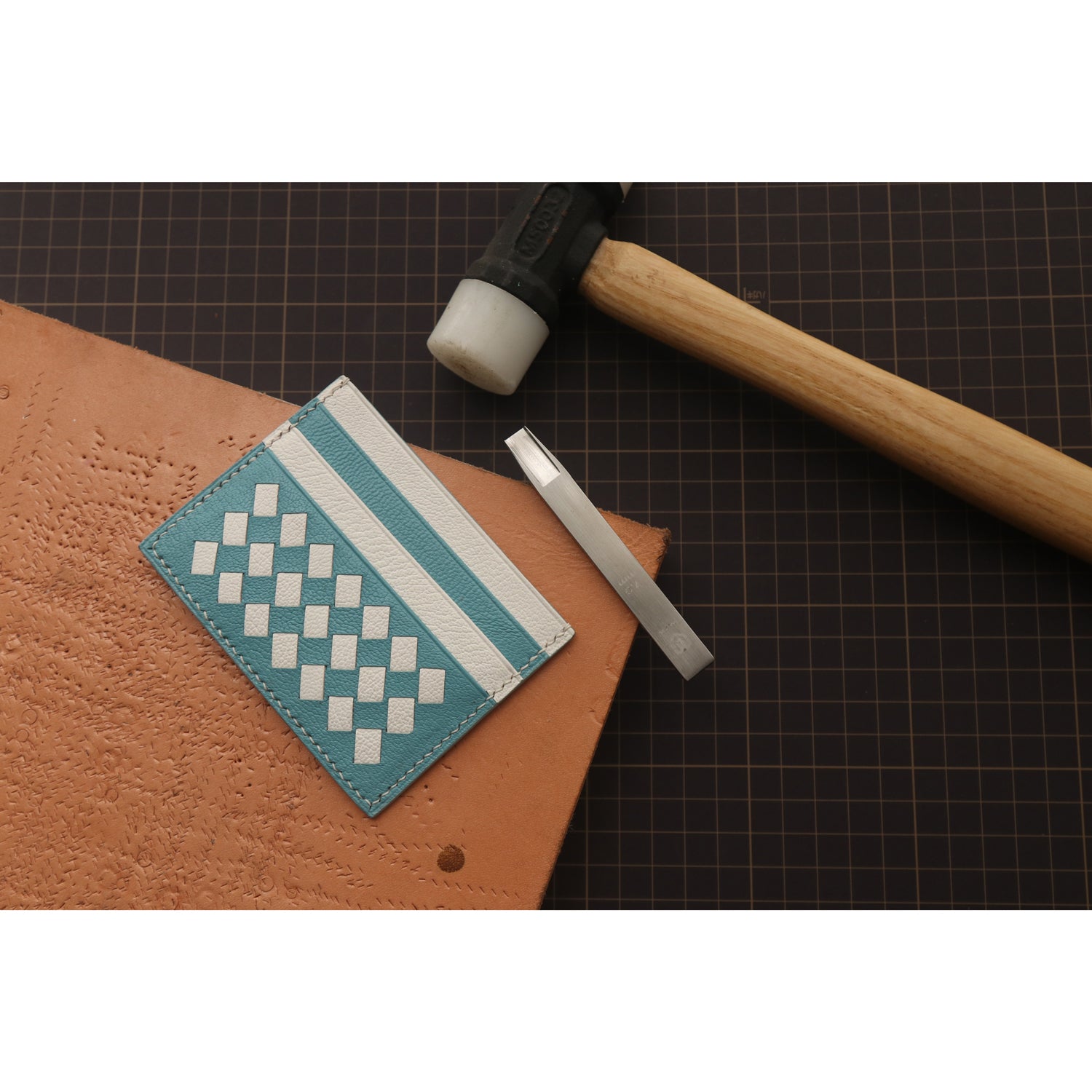 Weaving Hole Punch WUTA Original Woven style Leather Craft Tools & Weaving Slot Punch Tool BV Belt Woven Pattern Tool Leather Cutter For Hand Work