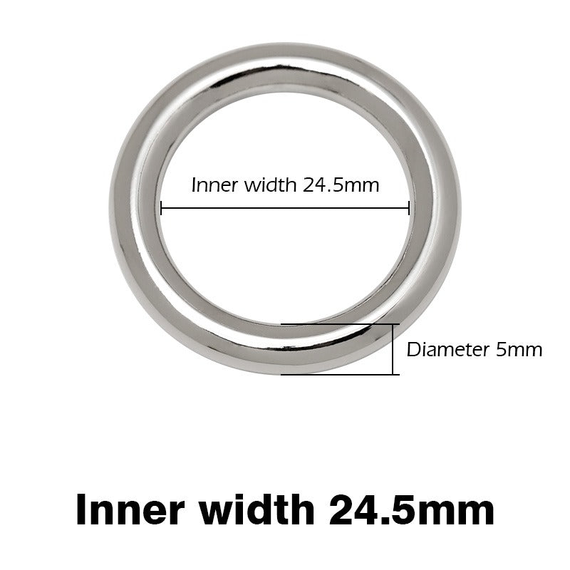 10Pcs New Heavy Duty Metal O Rings Round Jump Ring | WUTA