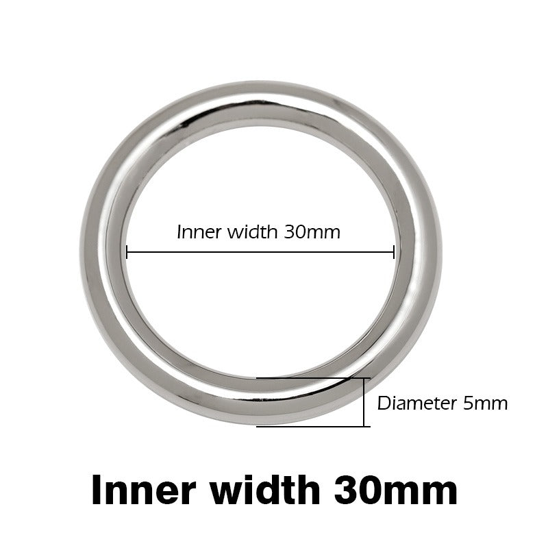 10Pcs New Heavy Duty Metal O Rings Round Jump Ring | WUTA