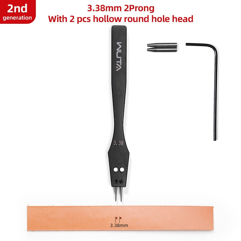 2nd Generation Removable Circle Leather Hole Punch | WUTA