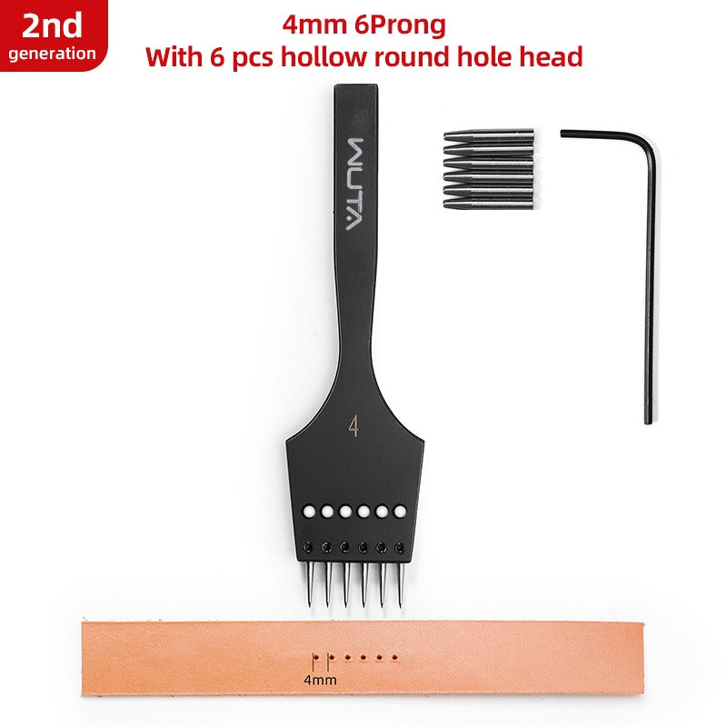 2nd Generation Removable Circle Leather Hole Punch | WUTA