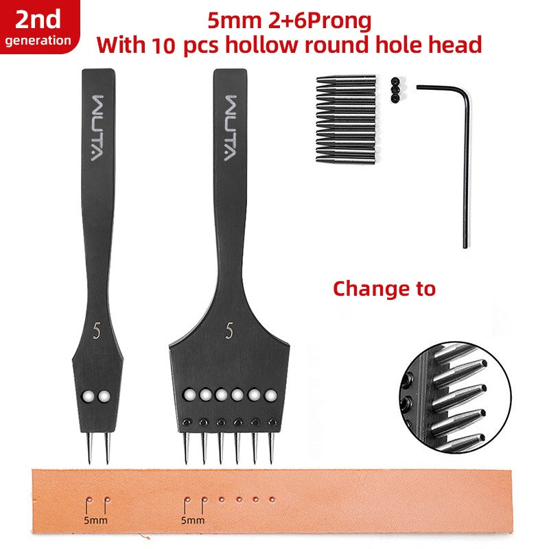 2nd Generation Removable Circle Leather Hole Punch | WUTA