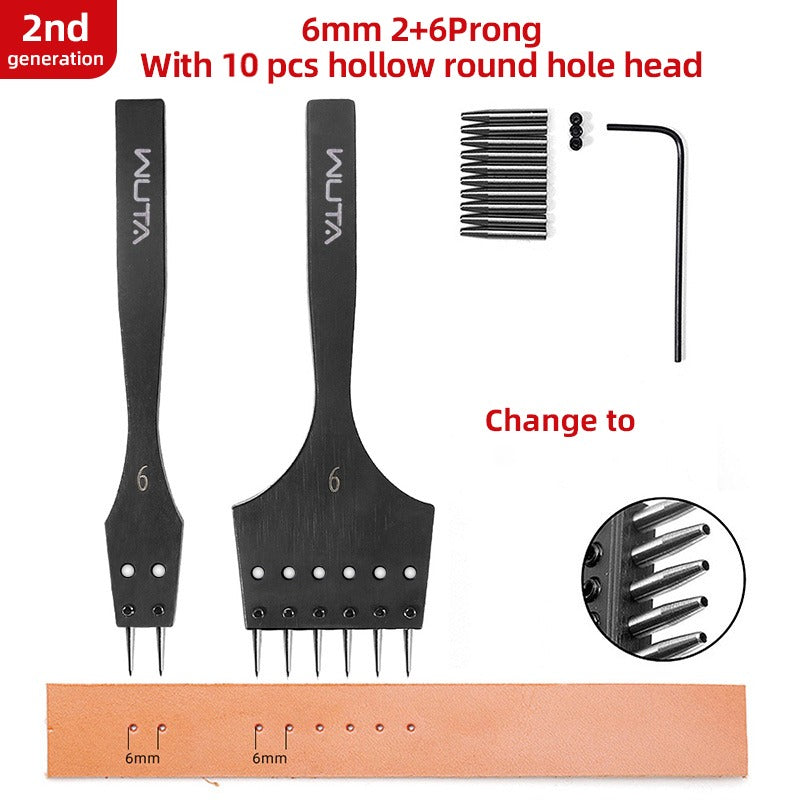 2nd Generation Removable Circle Leather Hole Punch | WUTA