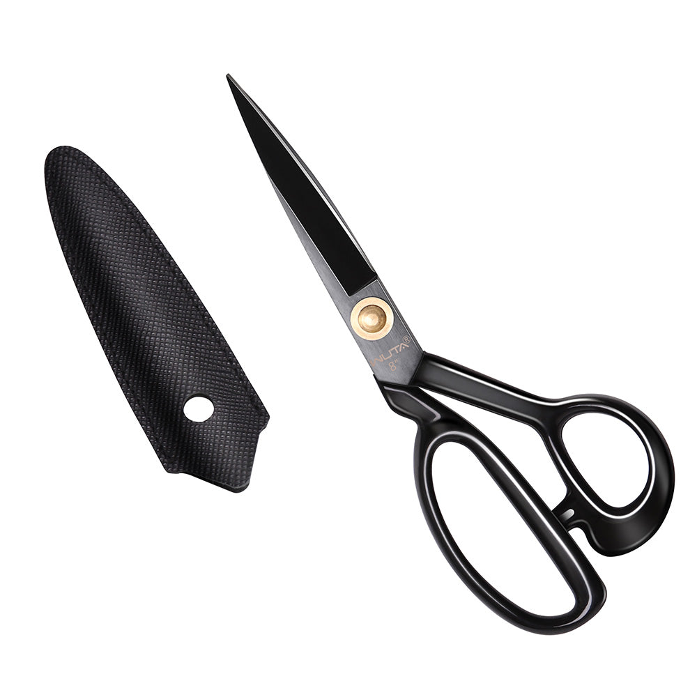 Professional Metal Scissors Sharpness Cutting Leather | WUTA