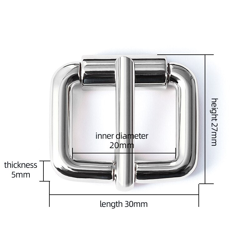 D Tail Hook Buckle and Metal Roller Pin Buckle DIY Accessories for LV Bag | WUTA