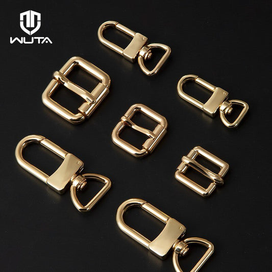 D Tail Hook Buckle and Metal Roller Pin Buckle DIY Accessories for LV Bag | WUTA