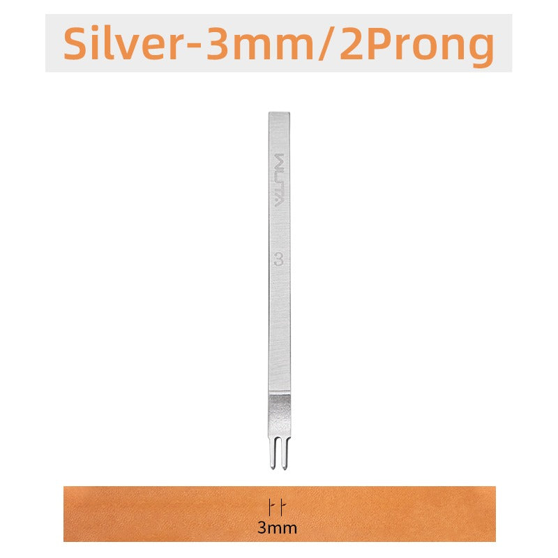 Leather Chisel Tool Diamond Thorn Iron Hole Punch High Polished | WUTA