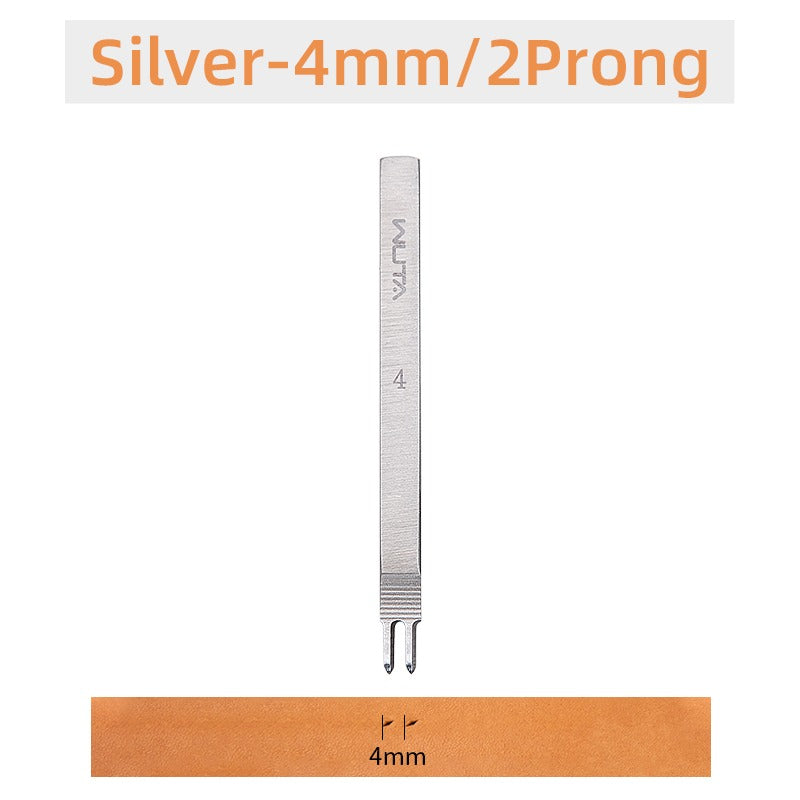 Leather Chisel Tool Diamond Thorn Iron Hole Punch High Polished | WUTA