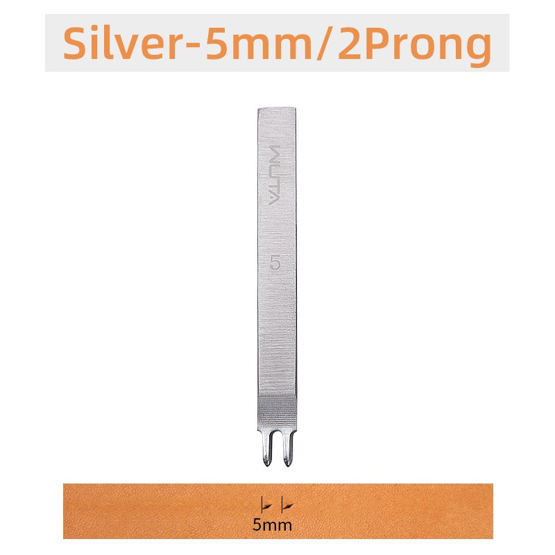 Leather Chisel Tool Diamond Thorn Iron Hole Punch High Polished | WUTA