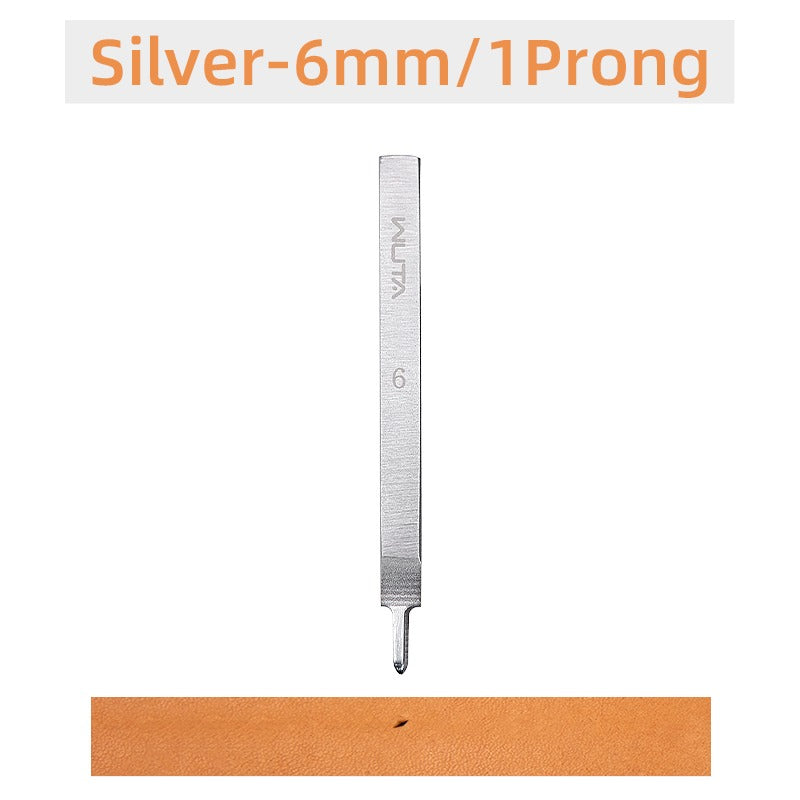 Leather Chisel Tool Diamond Thorn Iron Hole Punch High Polished | WUTA