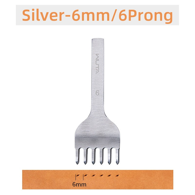 Leather Chisel Tool Diamond Thorn Iron Hole Punch High Polished | WUTA