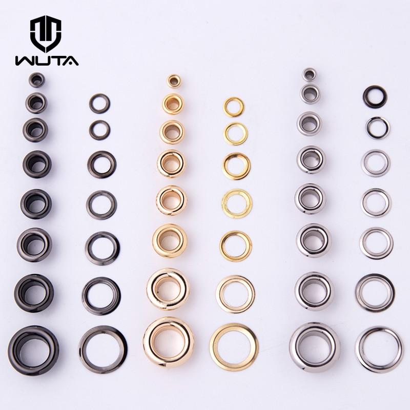 100sets Brass Eyelets with Washer Ring for Leathercraft | WUTA