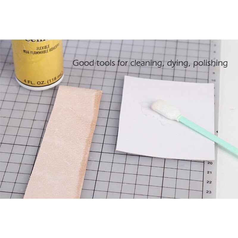 10/50pcs Craft Swabs Sponge Stick Cotton Swab | WUTA