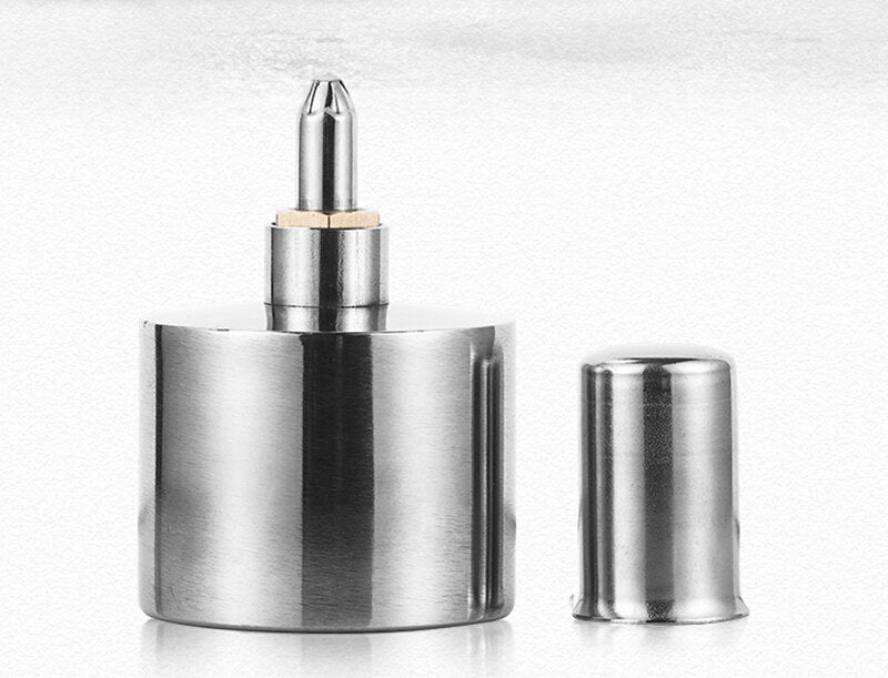 200ml Stainless Steel Brass Alcohol Burner Lamp | WUTA