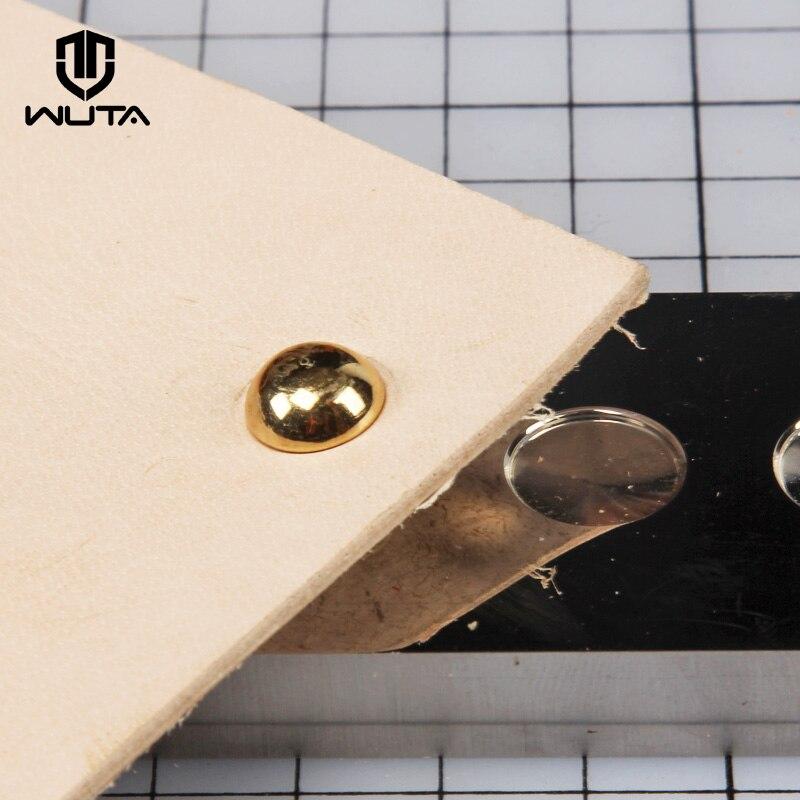 50sets Pure Copper Mushroom Nail Brass Round Domed Rivets | WUTA